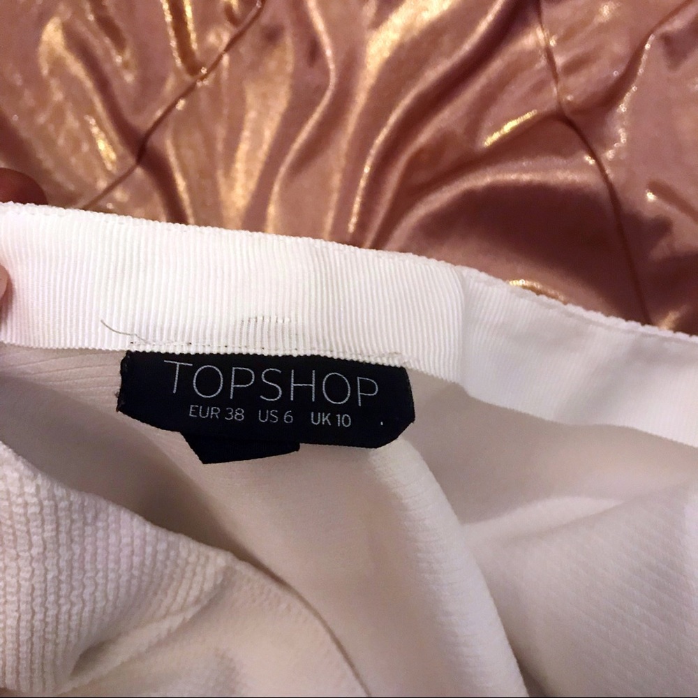 top shop white skirt - Picture 3 of 4